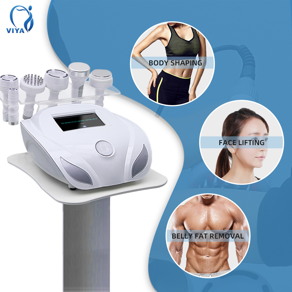 25khz ultrasound cavitation machine face & neck lifting massager vacuum therapy machine with electrotherapy  Aesthetic medicine