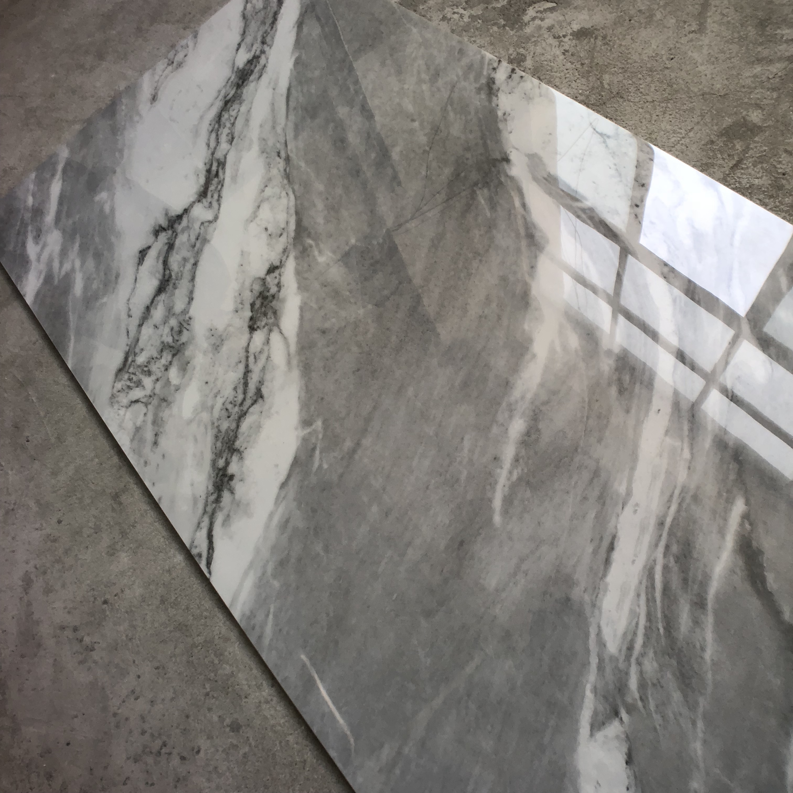 600*1200 porcelain grey marble tile large format floor tile marble tiles price