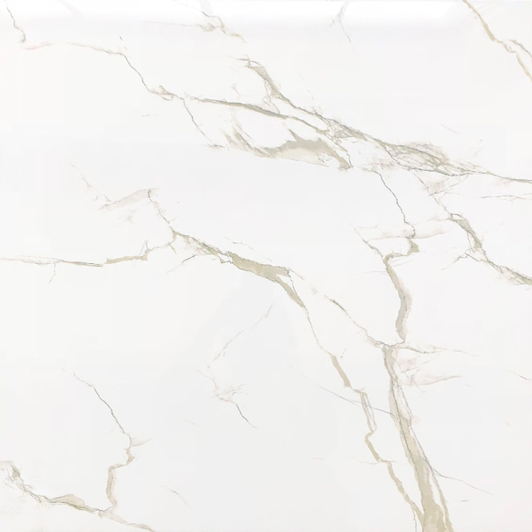 Golden calacatta calcutta gold marble porcelain tiles 60*60cm white tile 60 x 60 tiles price for bathroom