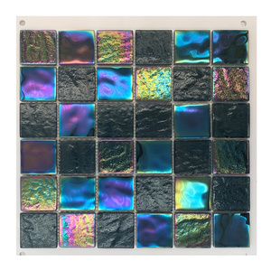 swimming pool mosaic tiles 12 30x30 for sale glitter glass mosaic swimming pool tile mosaic for swimming pools