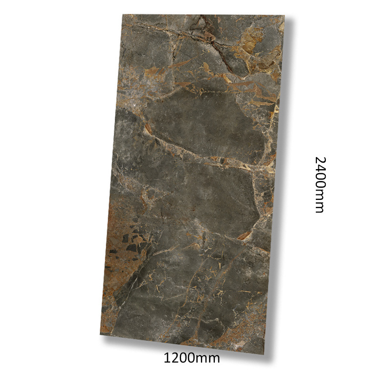 1200 2400 Brown Marble Bathroom Big Slab Tiles Wholesale Polished Large Format Porcelain Floor Tile Price In Philippines