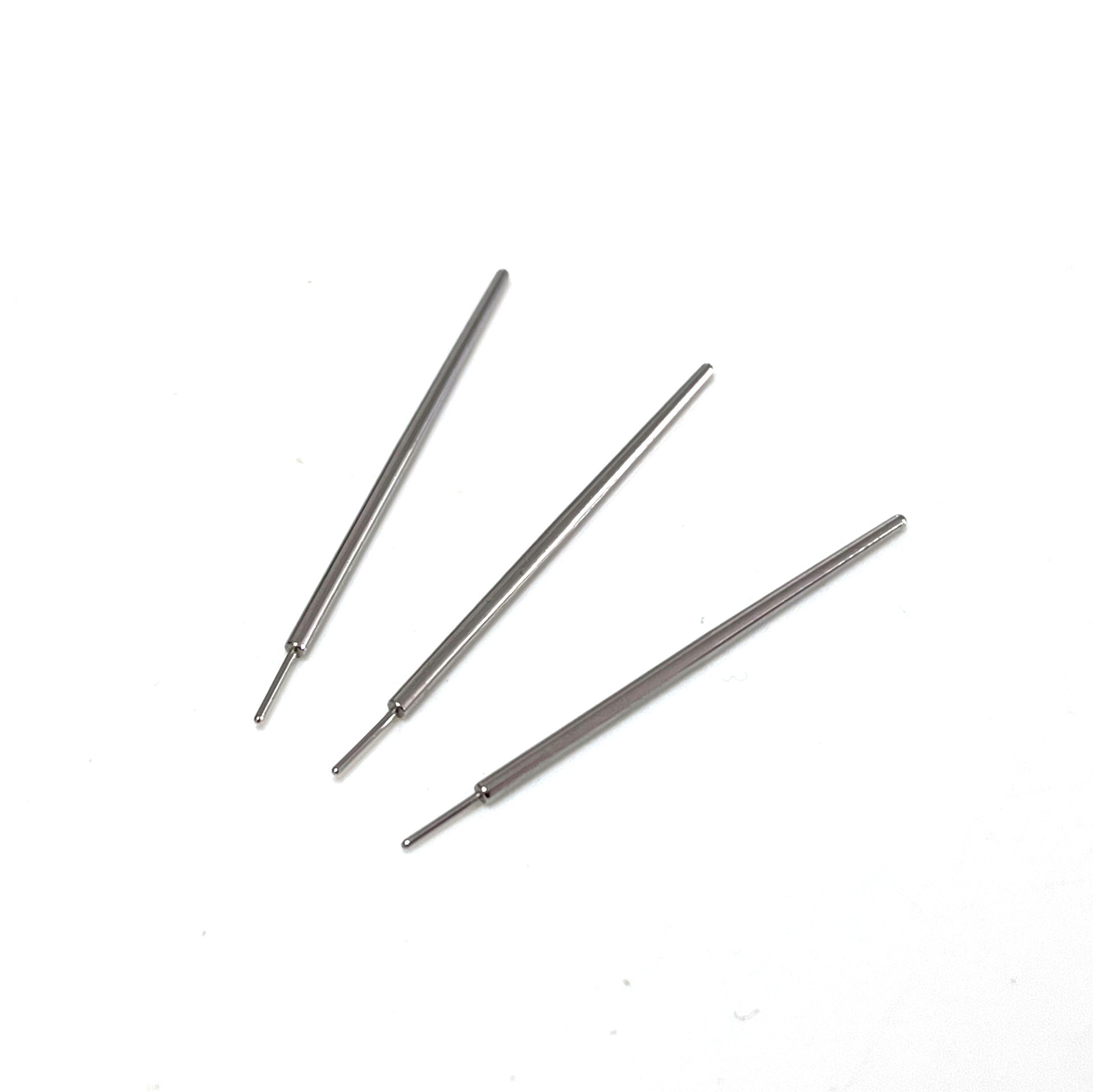 WANTI 316L Surgical Steel 14G/16G/18G/20G Insertion Pin for Threadless Jewelry Nostril Piercing Taper Push in Body Piercings Too