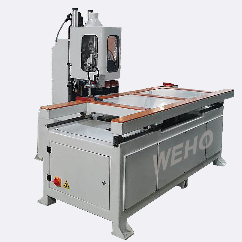 WEHO Machinery Handle key holes boring cnc milling boring machine for wooden door frame lock mortise concealed hinges