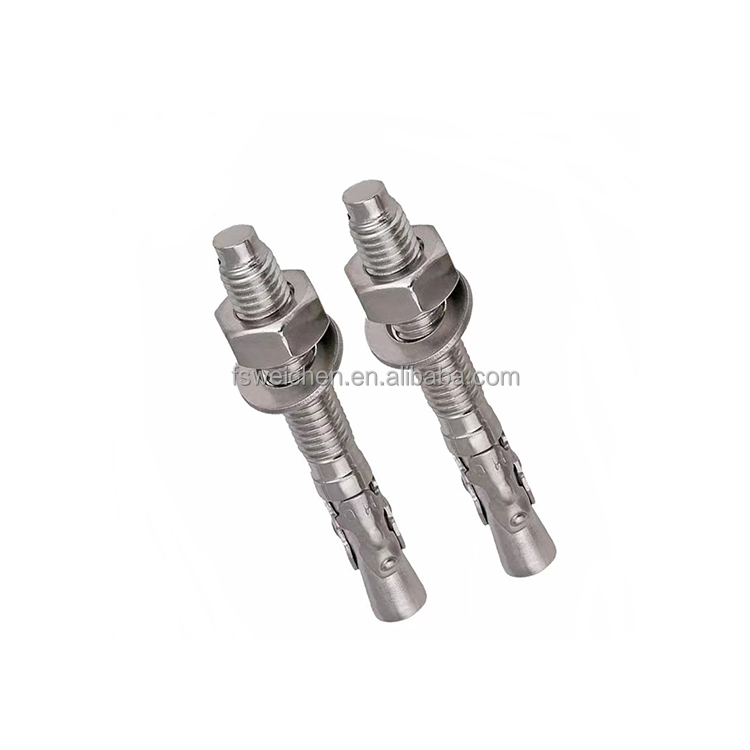 Expansion Anchor Bolts Stainless Steel Concrete Wedge Anchors