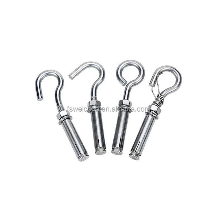 304 Expansion Bolt Stainless Steel Lifting Eye Hook Anchors