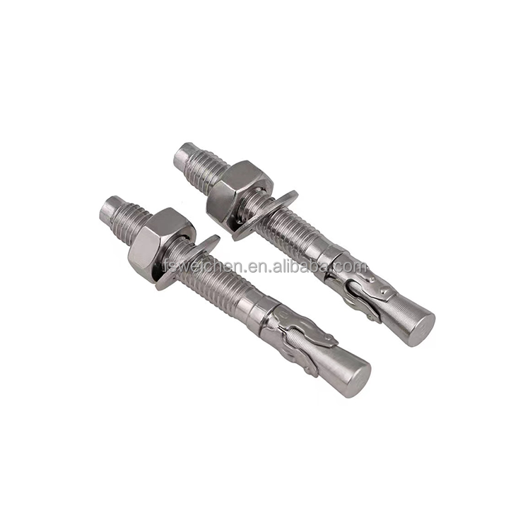 Expansion Anchor Bolts Stainless Steel Concrete Wedge Anchors