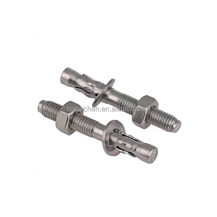 Expansion Anchor Bolts Stainless Steel Concrete Wedge Anchors