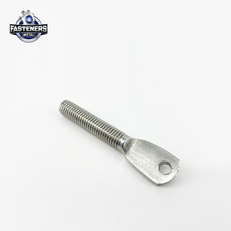 SS 304 316 adjustable arm for fixing marble flat head eye bolt