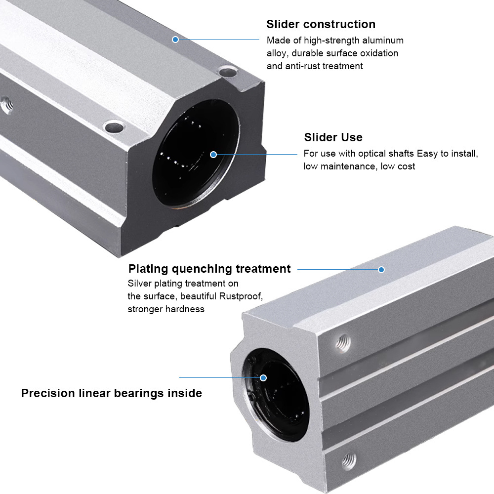 NGS SCE20UU Linear Motion Ball Bearing Slide Units SC Series 20 mm x 54 mm x 41 mm x 53 mm