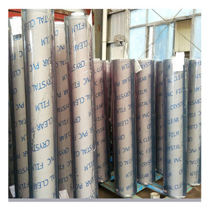 super clear pvc film transparent for tablecloth/bag/curtain