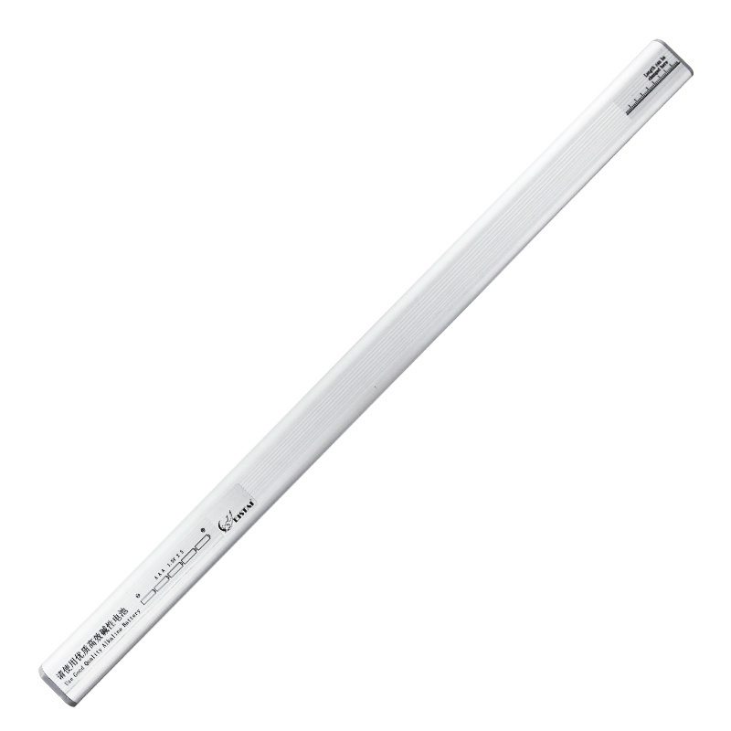 Battery Powered LED Wardrobe Rail Light Full Aluminum Wardrobe Hanging Rod with Sensor Switch