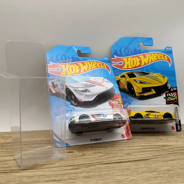 Customized Clear Toy Clamshell PVC Blister Universal Hot Wheels Plastic Protector Packs