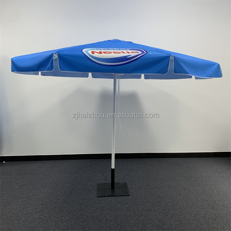 Advertising Beer Coffee Cafe Restaurant Hotel Street Beach Umbrella With Logo Printing