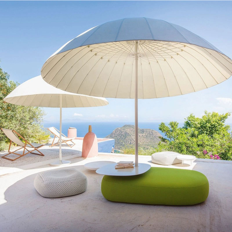 Italian Designer Outdoor Sunshade Umbrella Courtyard Villa Hotel Bar Paola Lenti Outdoor beach Umbrella