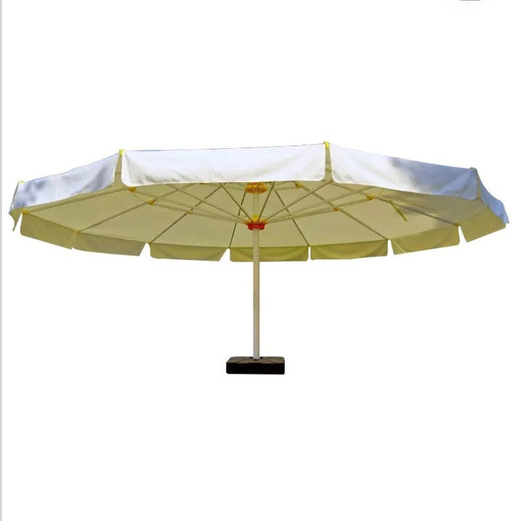 7m big outdoor restaurant giant umbrella heavy duty large commercial  parasol