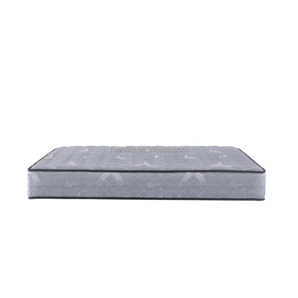 Custom pocket spring cheaper sleep matress latex gel Memory foam bed queen king size bed frame and mattress wholesale suppliers