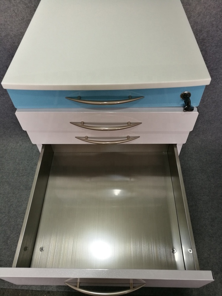 Quality Hospital Furniture Stainless Steel Dental Cabinets Fashion Design For Clinic