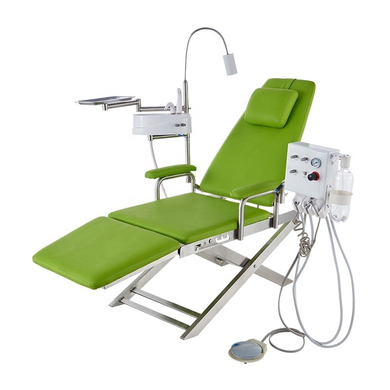 Dental Equipments Portable Dental Chair With Dental Turbine Unit