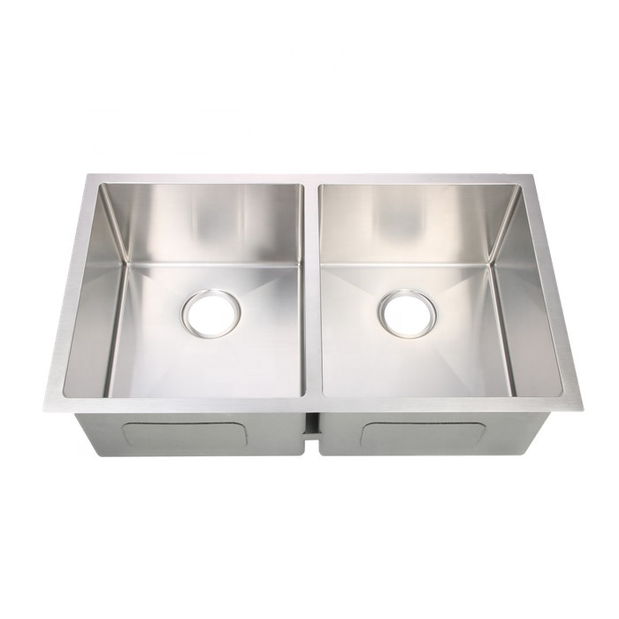 Silver Kitchen Sink 304 Stainless Steel Hand Wash Basin In Kitchen Farmhouse Kitchen Sinks