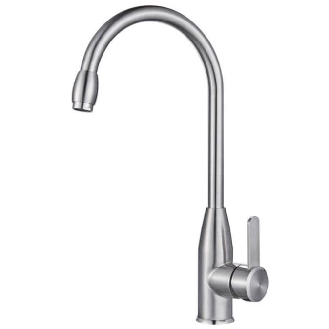 Good Price OEM Kitchen Sink Tap Single Hole Single Handle Faucet For Kitchen Stainless Steel Basin