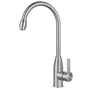 Good Price OEM Kitchen Sink Tap Single Hole Single Handle Faucet For Kitchen Stainless Steel Basin