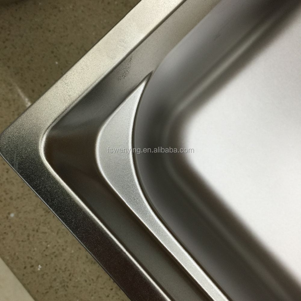 Modern 5 Years Polished Double Bowl Kitchen Sink Table Kitchen Sliver for Kitchen/bathroom Stainless Sink Industrial Steel