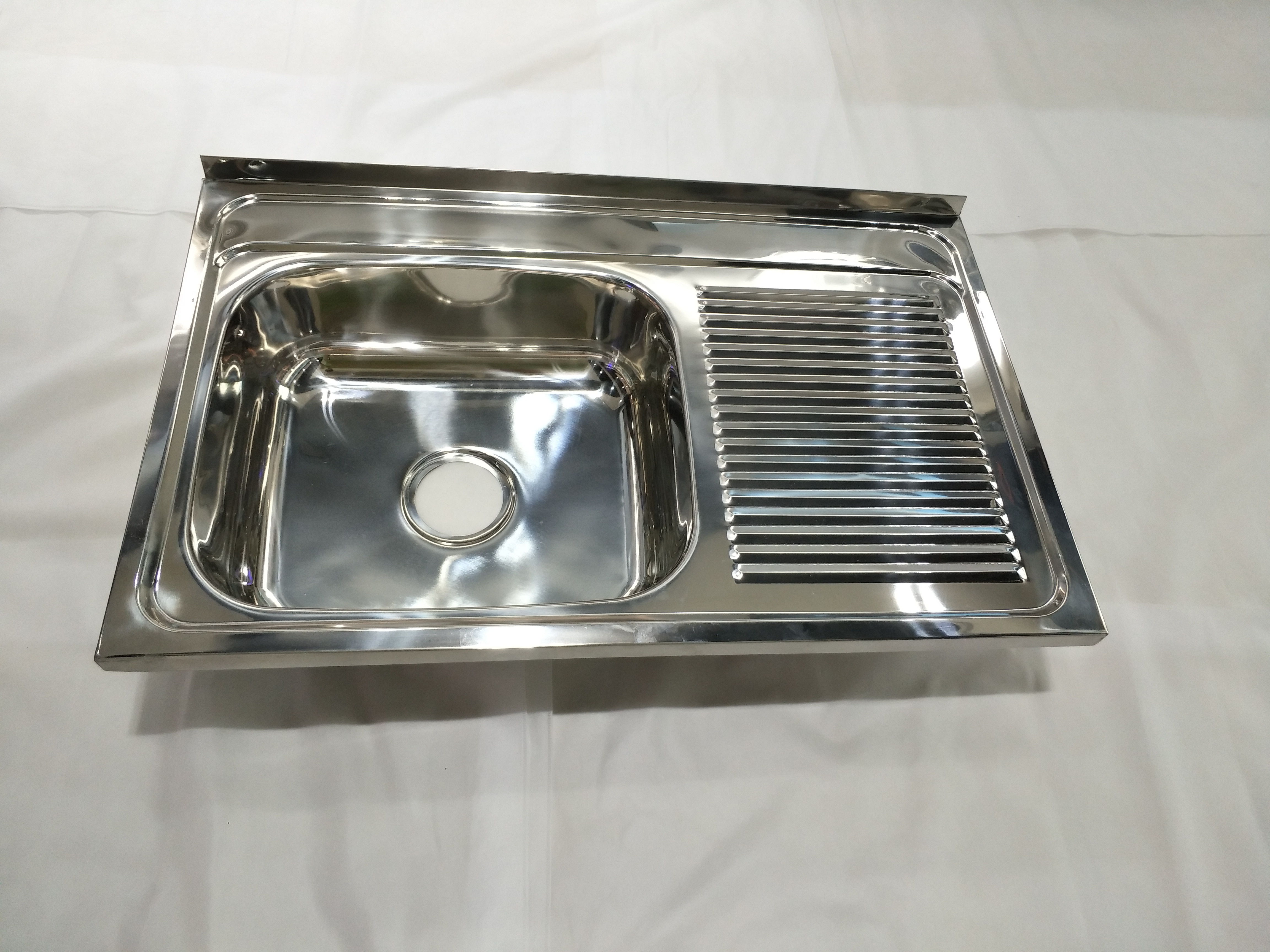 Wenying 8050 Steel Kitchen Sink Wash Basin Water Tank for Modern Carton OEM Hotel Stainless Steel Pressed Kitchen Sink Cheap