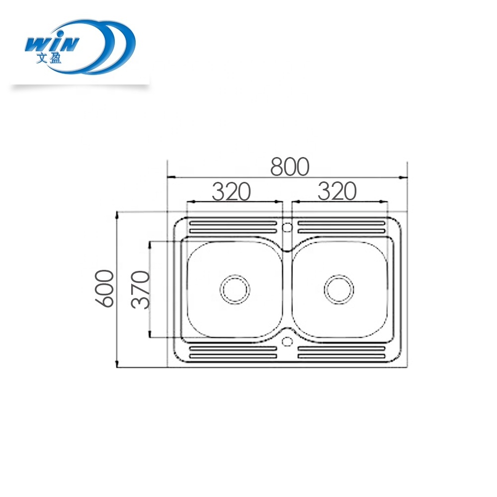 Commercial Kitchen Sink Portable Wash Sink with Stand Promotion Stainless Steel Modern Washing Sink for Kitchen