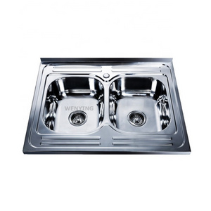 Commercial Kitchen Sink Portable Wash Sink with Stand Promotion Stainless Steel Modern Washing Sink for Kitchen