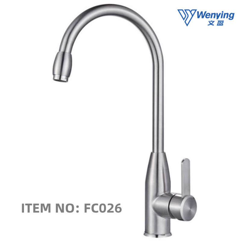 Good Price OEM Kitchen Sink Tap Single Hole Single Handle Faucet For Kitchen Stainless Steel Basin