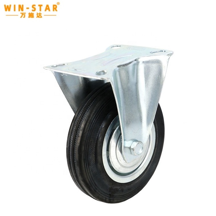 WINSTAR 3/4/5 inch Factory Direct Sale Barrow Cart Used Directional Caster/360 Degrees Universal Wheel With Brake Lock