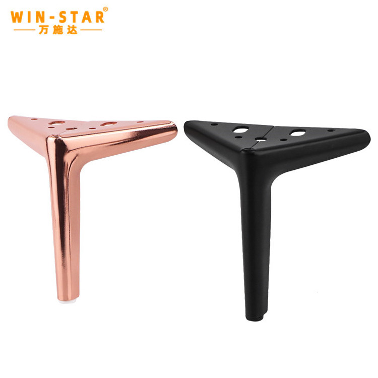 WINSTAR Gold Color Sofa Leg Extensions Furniture Legs For living room sofa