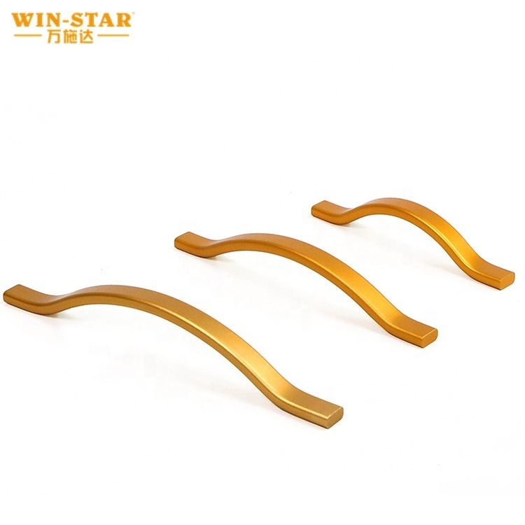 WINSTAR brass bedroom cabinet handles and knobs and Furniture Accessories Hardware