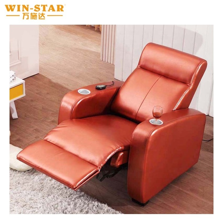 Single seat manual Lazy boy recliner sofa mechanism  relax