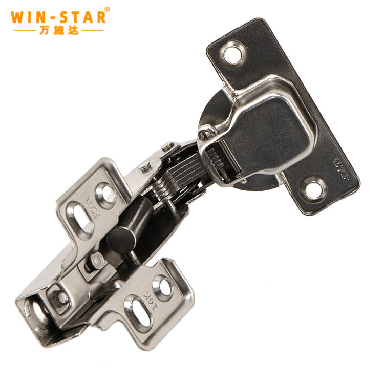 WINSTAR Furniture Fittings Clip on Soft Close Hydraulic Furniture Concealed Cabinet Door Hinge