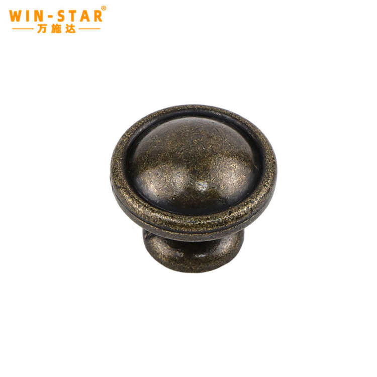 WINSTAR Brass Drawer Knob Factory Sell Direct Good Quantity Furniture Dresser Drawer Copper Handles