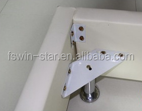 bed corner triangle Bed accessories hardware angle metal bed frame connector bracket