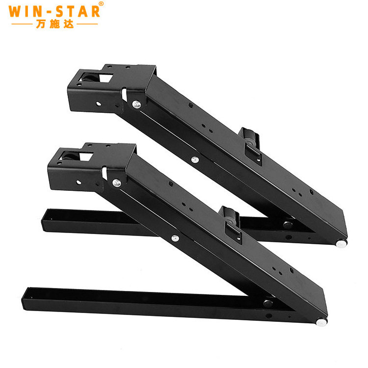 Conceal Folding Seat Stool Bracket Hinge for RV Shelf Support Shoe Cabinet Wardrobe Closet Stool Shoe Putting on