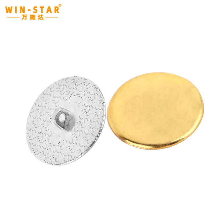 WINSTAR Gold finish Round shape decorative sofa clasp buckle metal sofa button