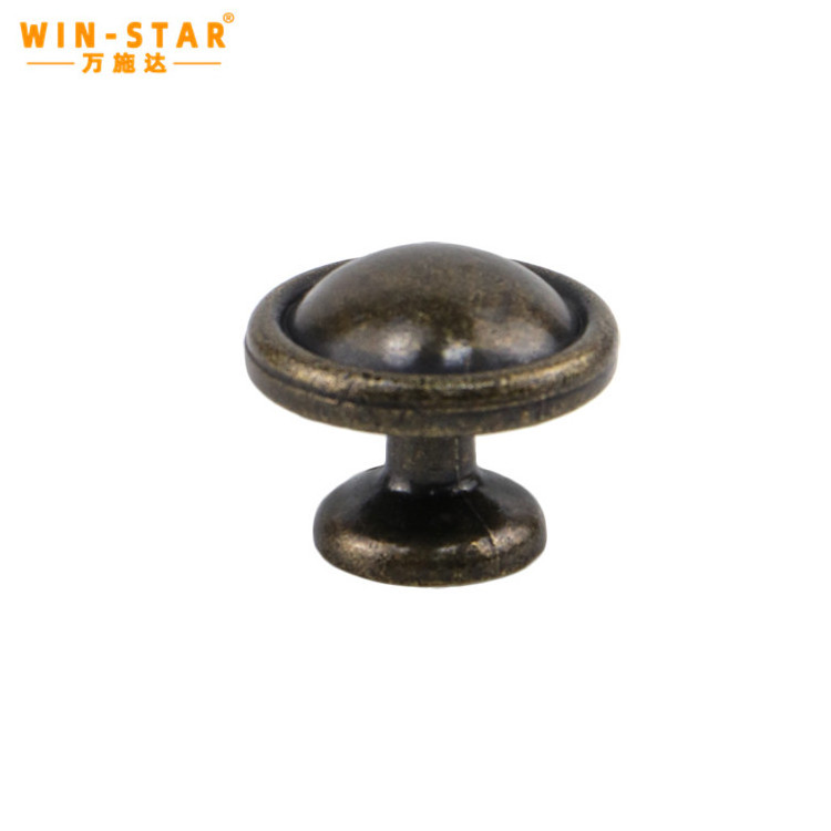 WINSTAR Brass Drawer Knob Factory Sell Direct Good Quantity Furniture Dresser Drawer Copper Handles