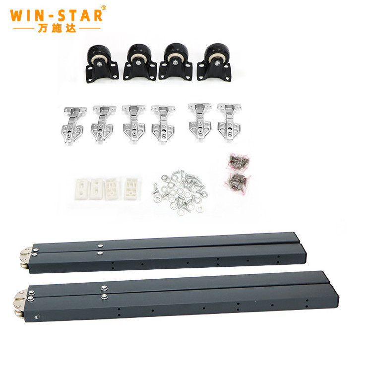 WINSTAR Best-selling folding accessories for furniture The desk holds the cabinet hardware Folding table mechanism