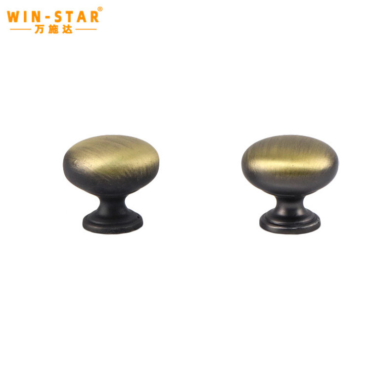 WINSTAR Vintage Round Drawer Cabinet door Handle Bronze pull handles furniture knobs