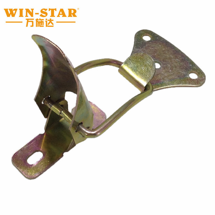 WINSTAR Sofa Hardware Metal Iron Gold Cabinet Door Lock Ambidextrous Buckle Cabinet Box Lock  Furniture clasps