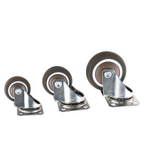 Heavy duty glass filled nylon caster wheels