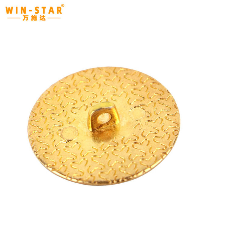 WINSTAR Gold finish Round shape decorative sofa clasp buckle metal sofa button