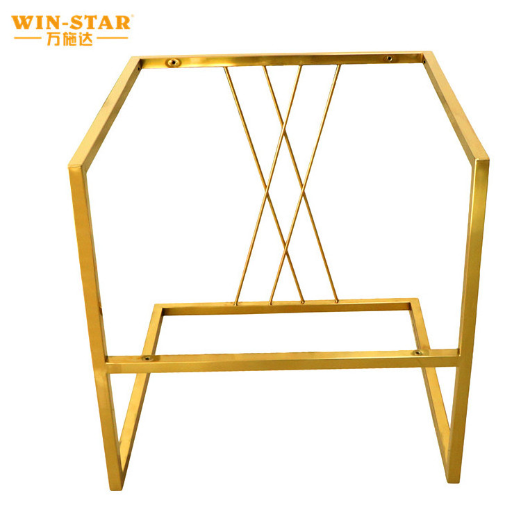 Hot sale modern furniture hotel metal steel chair frames for upholstery