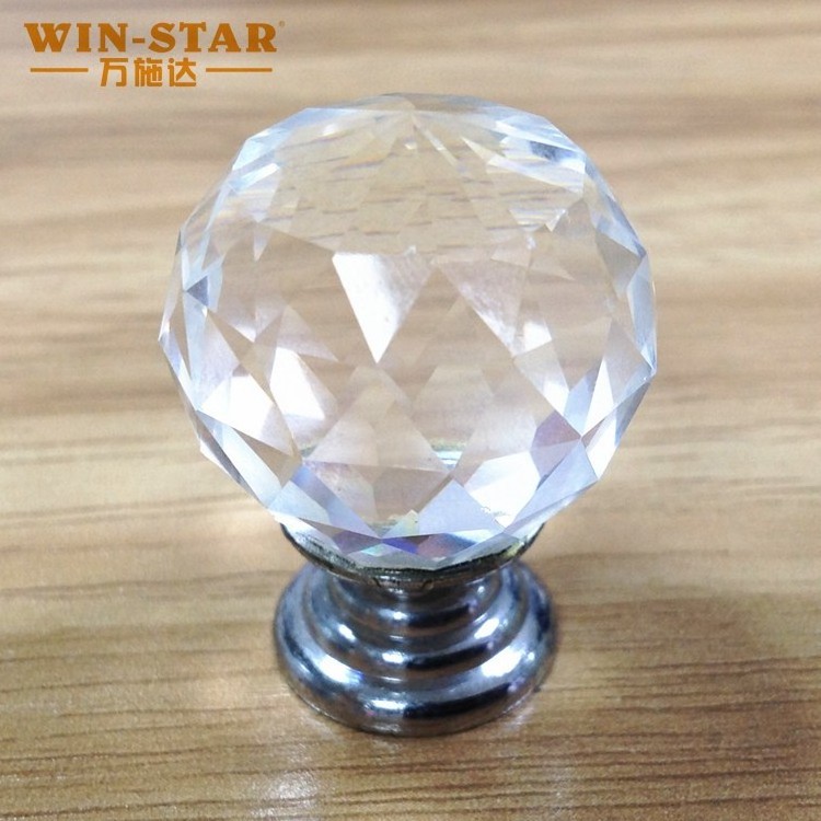 Foshan Crystal rhinestone furniture cabinet drawer handle And Knobs