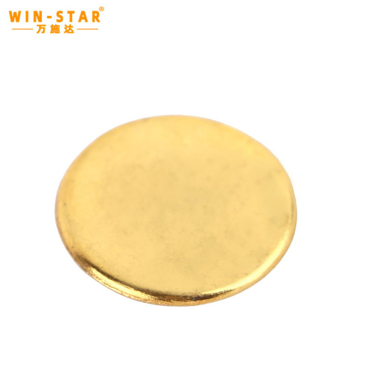 WINSTAR Gold finish Round shape decorative sofa clasp buckle metal sofa button