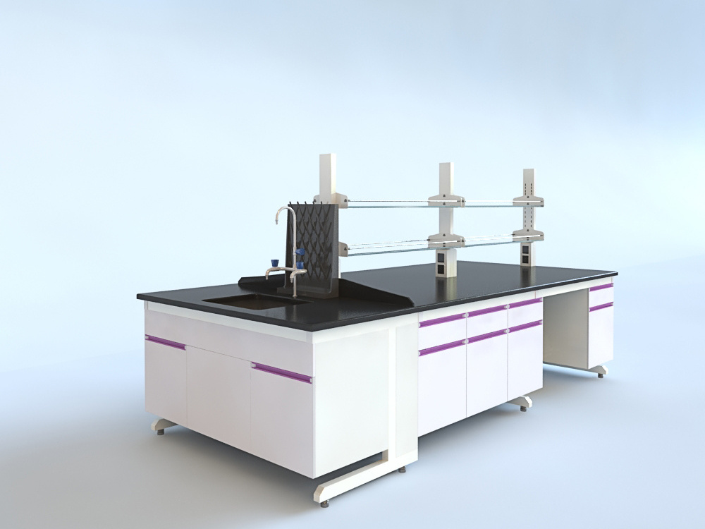 Top Quality  Lab bench Commercial Tables workbench and corner dental  workstation science lab furniture laboratory bench