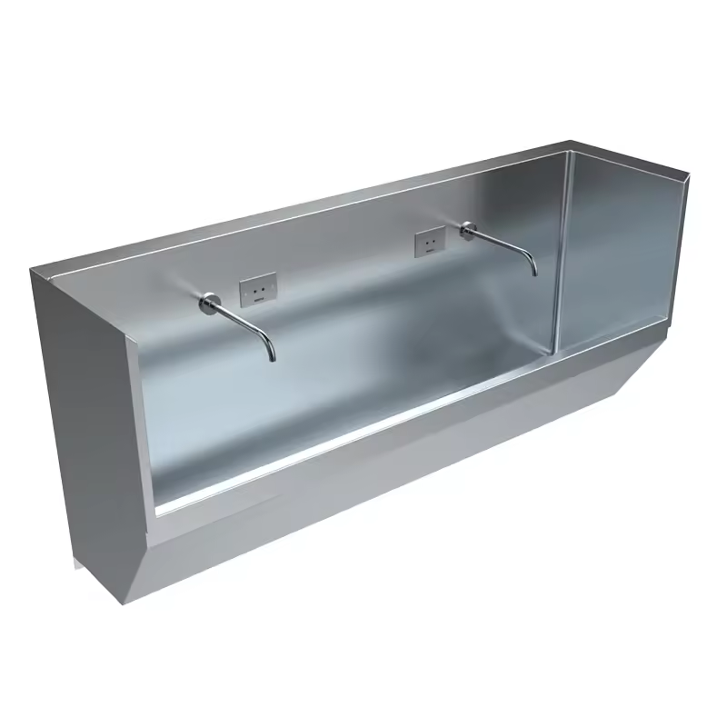 Yingde Lab  stainless steel bench table commercial stainless steel sink table cleanroom sink hospital sink